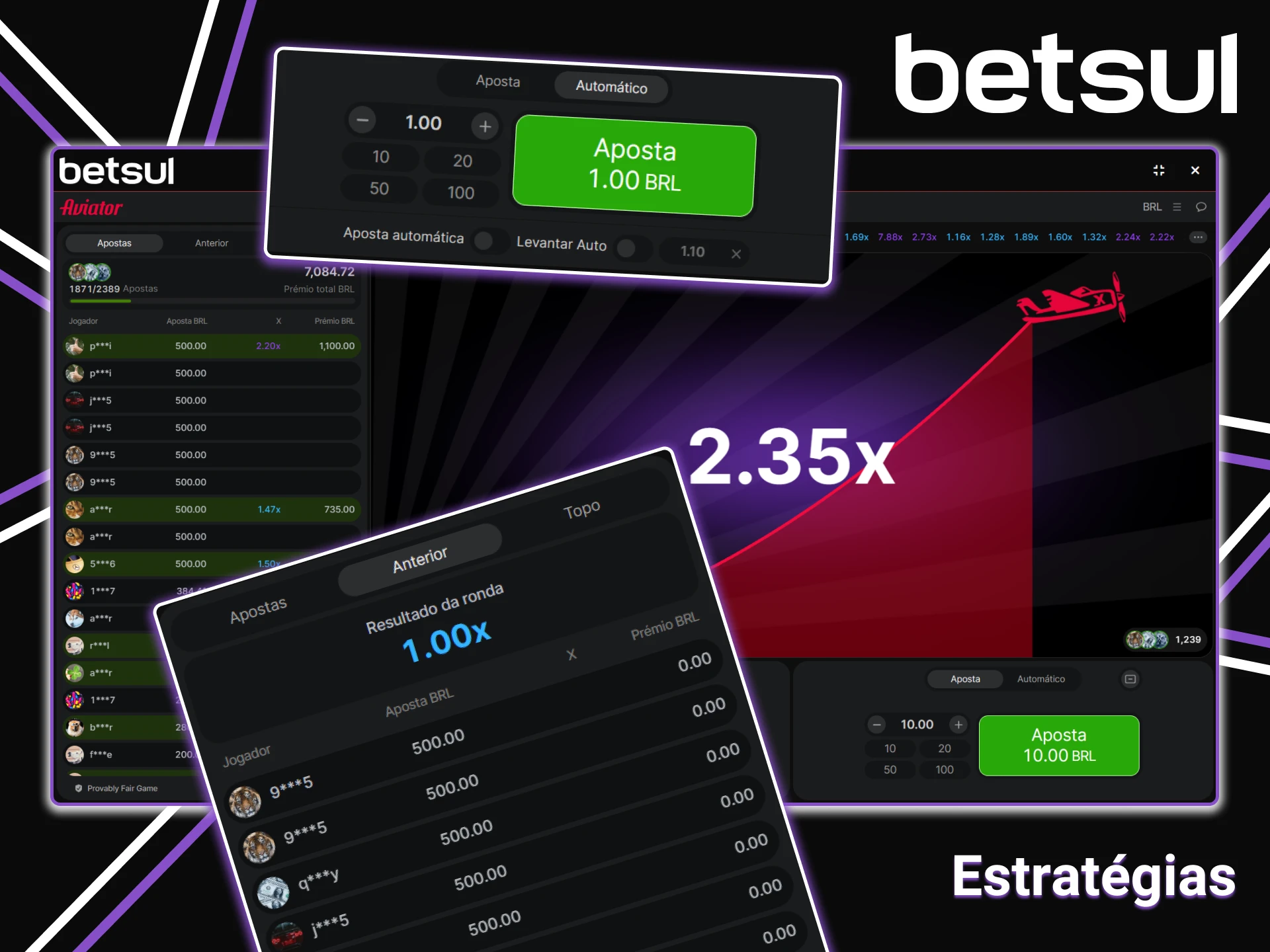 Aprenda as melhores estratégias para vencer no jogo Aviator da Betsul.